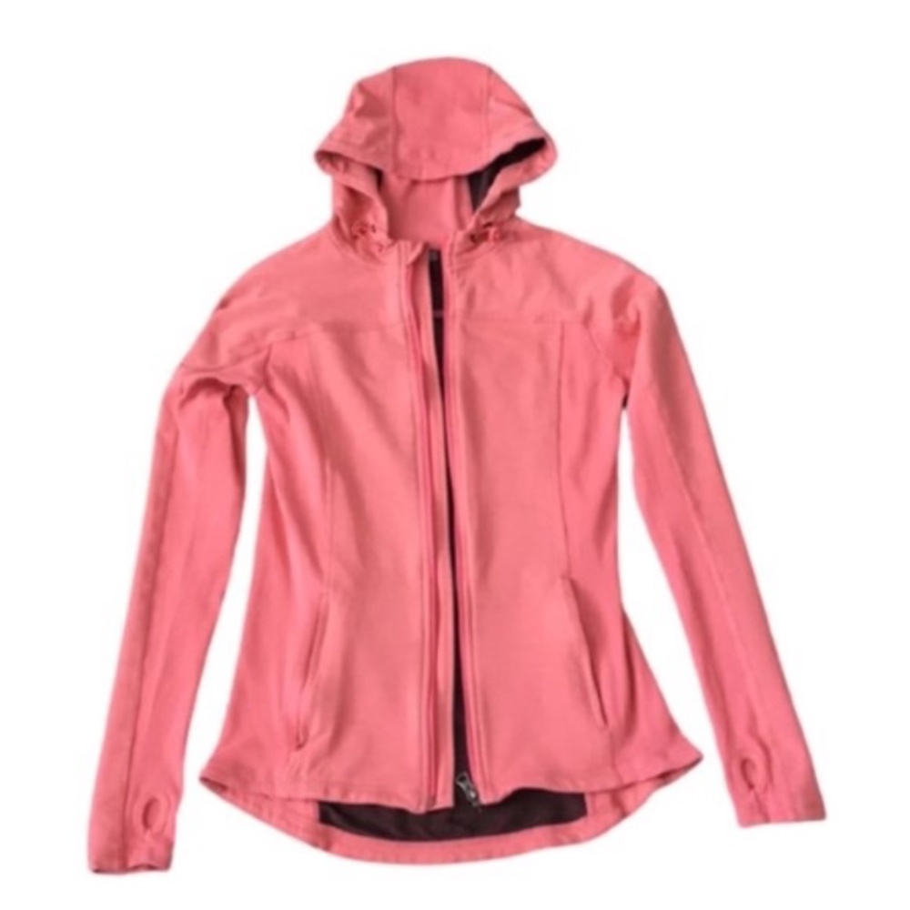 Sweaty Betty Women Pinkish Zip Up Hoodie S